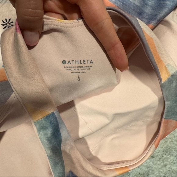 Colorful Abstract Crop Top - Picture 4 of 4